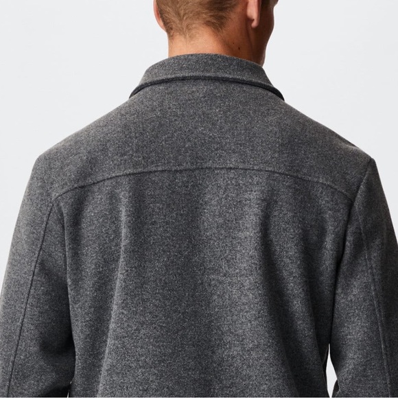 MANGO Textured Overshirt - Picture 7 of 8